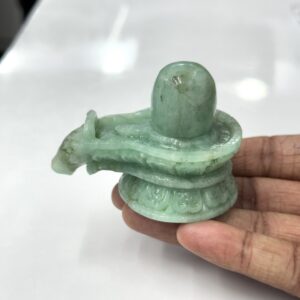 Emerald Gemstone Shivlinga