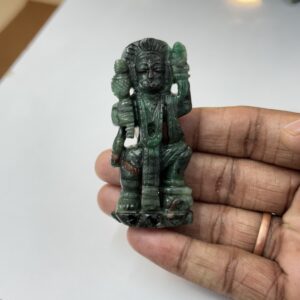 Natural Emerald Lord Hanuman 237ct