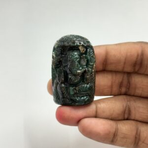Natural Emerald Ganesha Statue 168cts